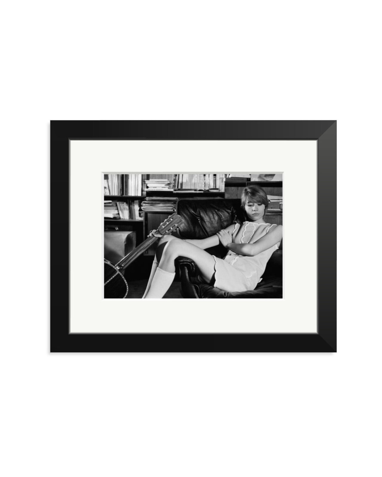 Francoise Hardy at Home Black / Small