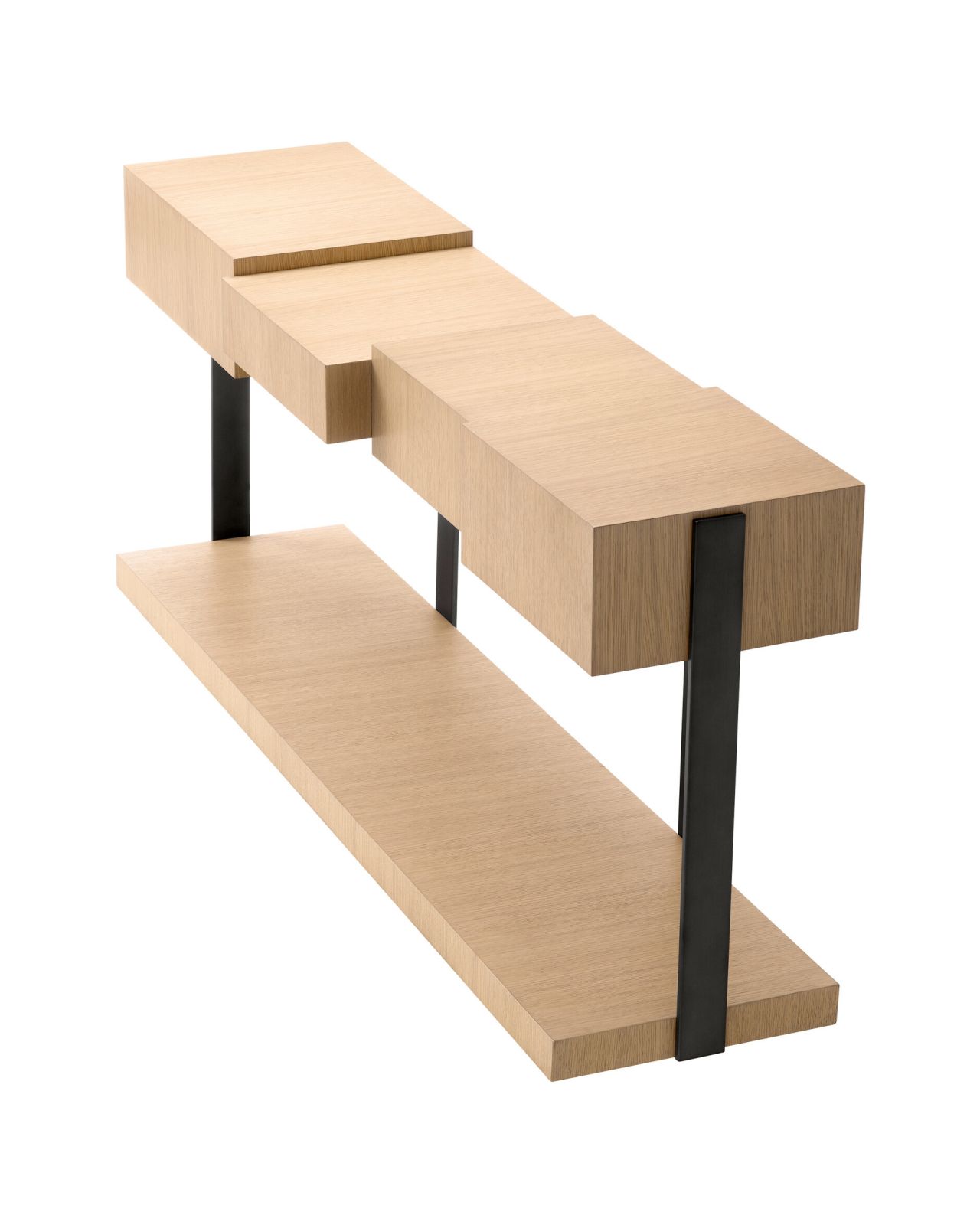 Nerone Console Table Natural Oak Veneer