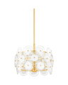 Zoella taklampe antikk messing