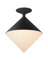 Sarnen Small Flush Mount Matte Black