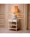 Bahamas Side Table Piano White