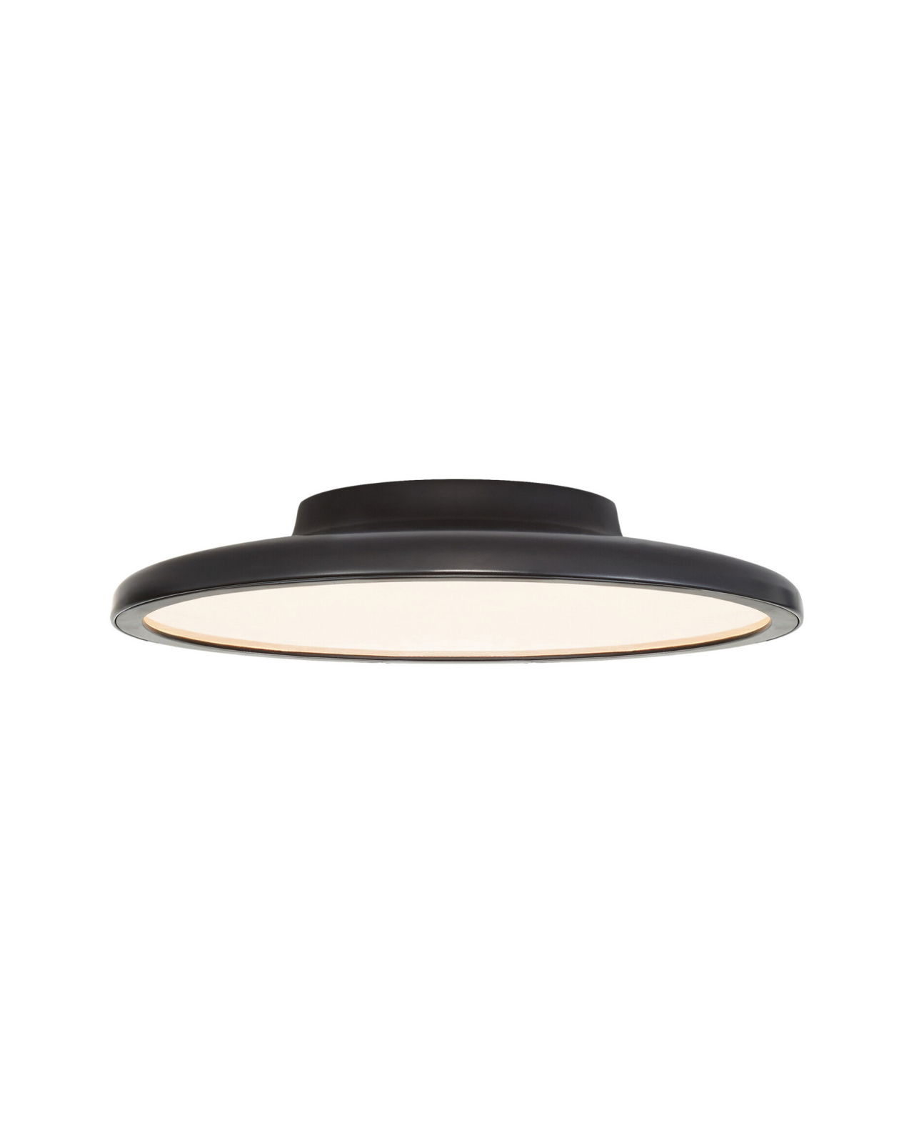 Dot 13" Flush Mount Matte Black