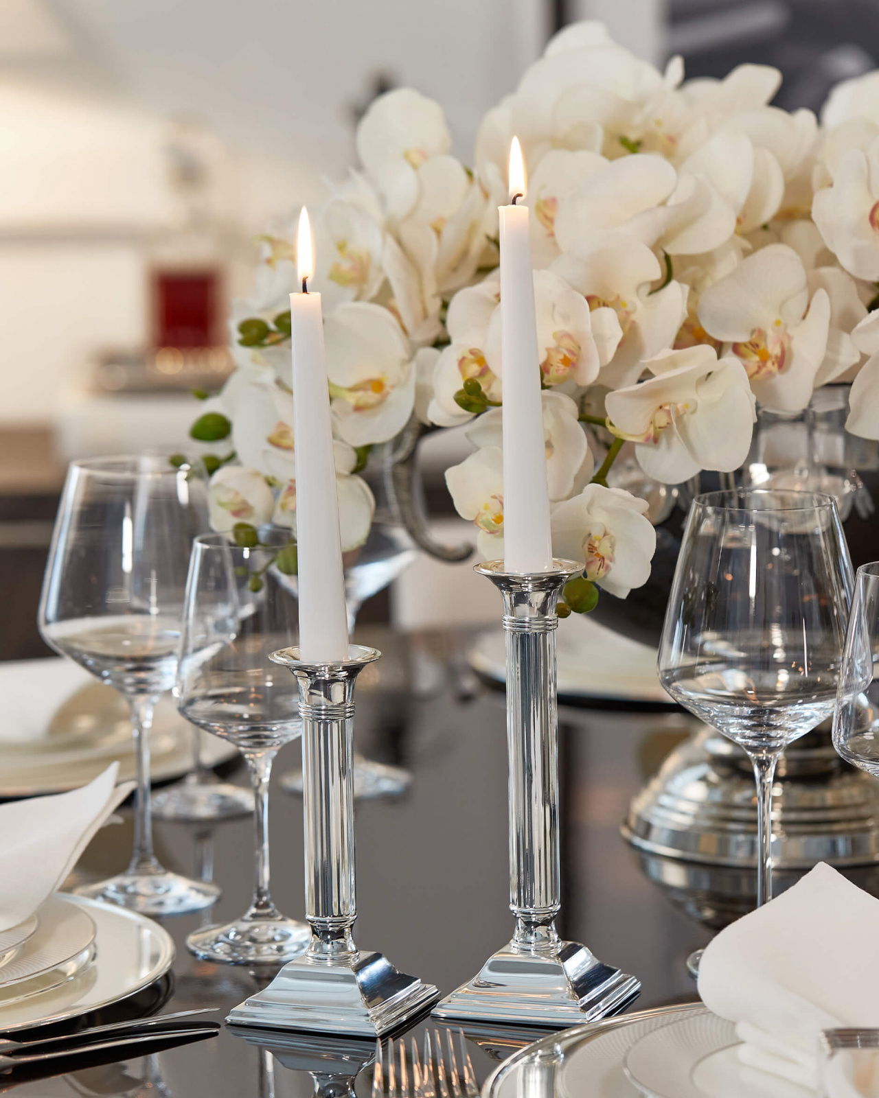 Abbey ljusstake kolonn