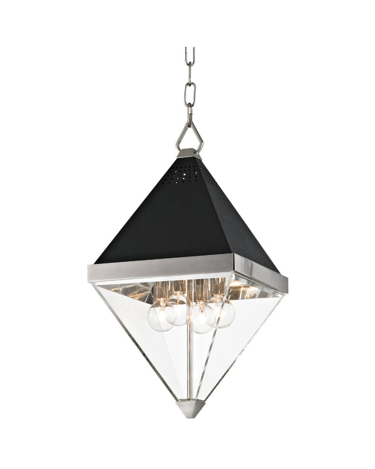 Coltrane Pendant Polished Nickel