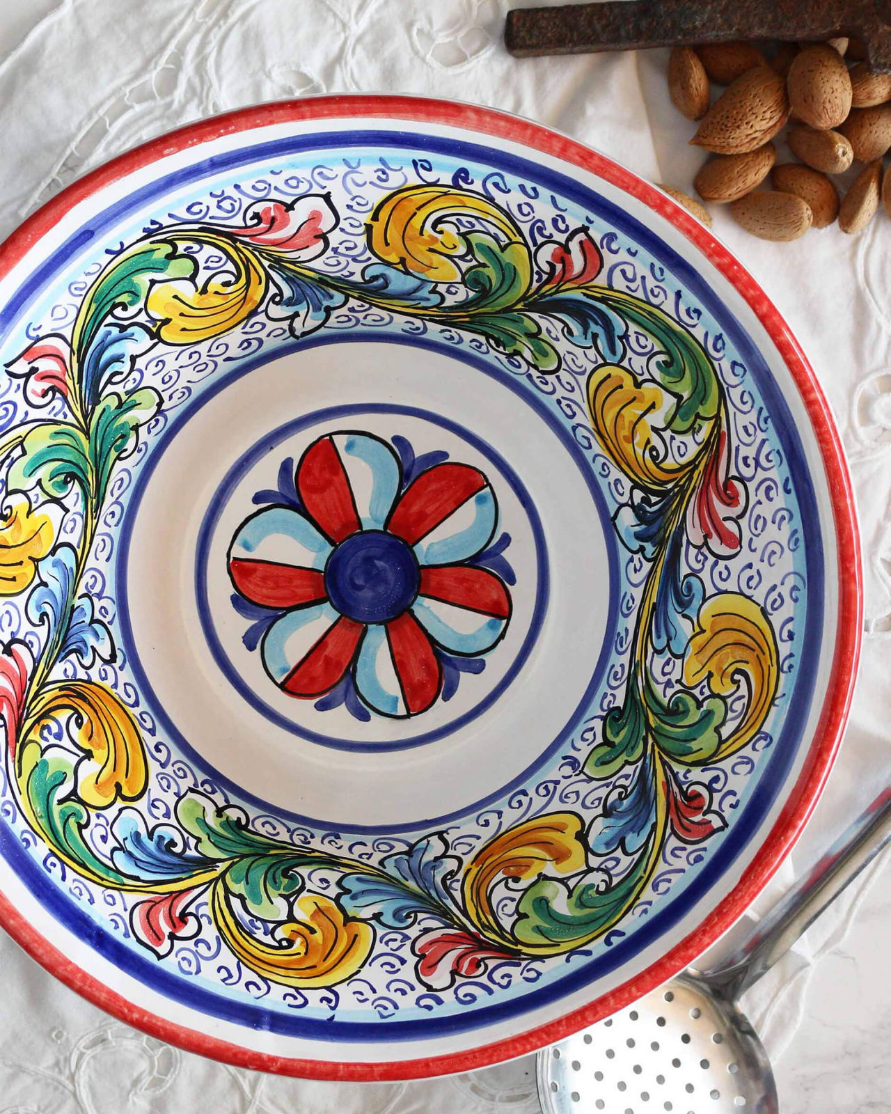 Scala salladsskål röd