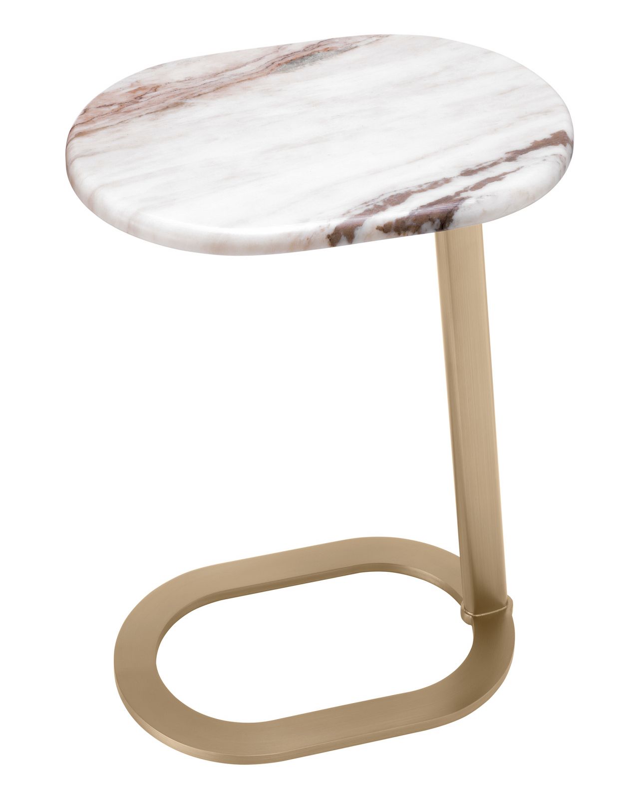 Oyo sidobord ljus marmor