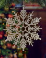 Cristelle snøfnugg juletrepynt