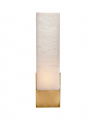 Covet Tall Box Bath Sconce Antique-Burnished Brass