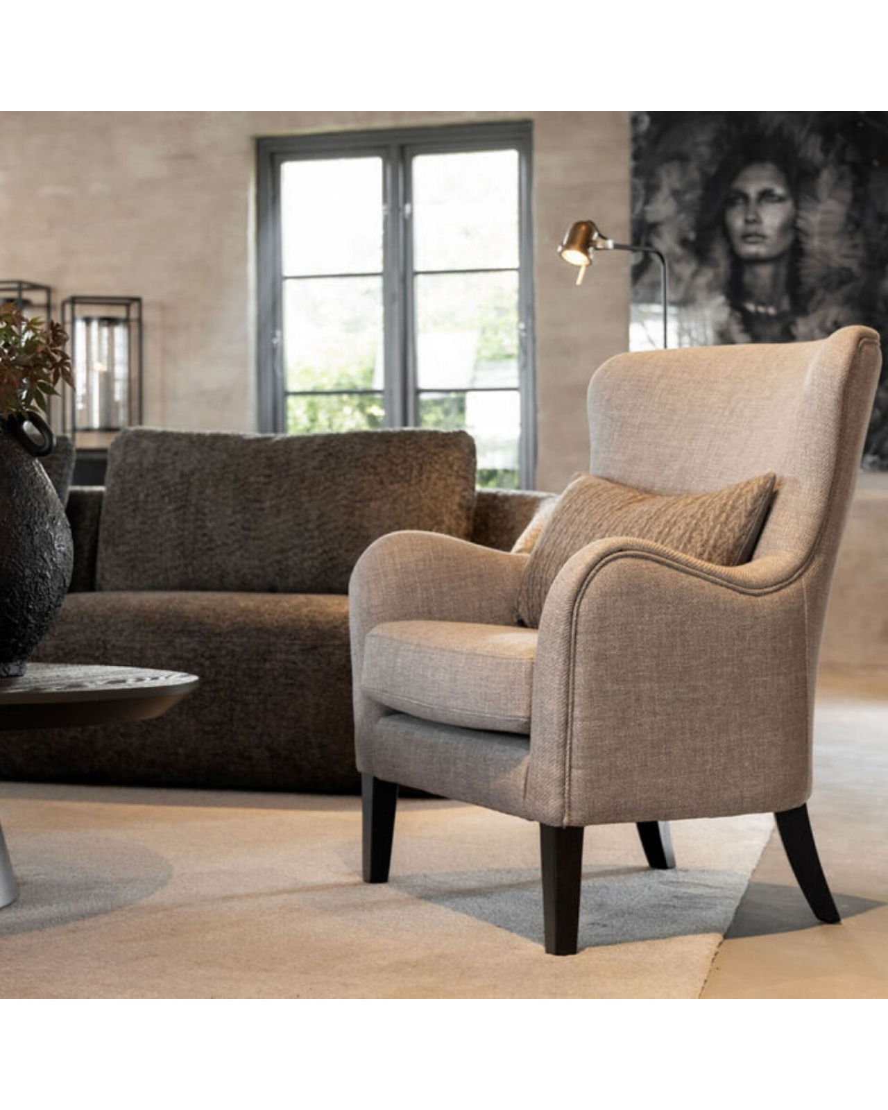 Sasha lænestol sway natural