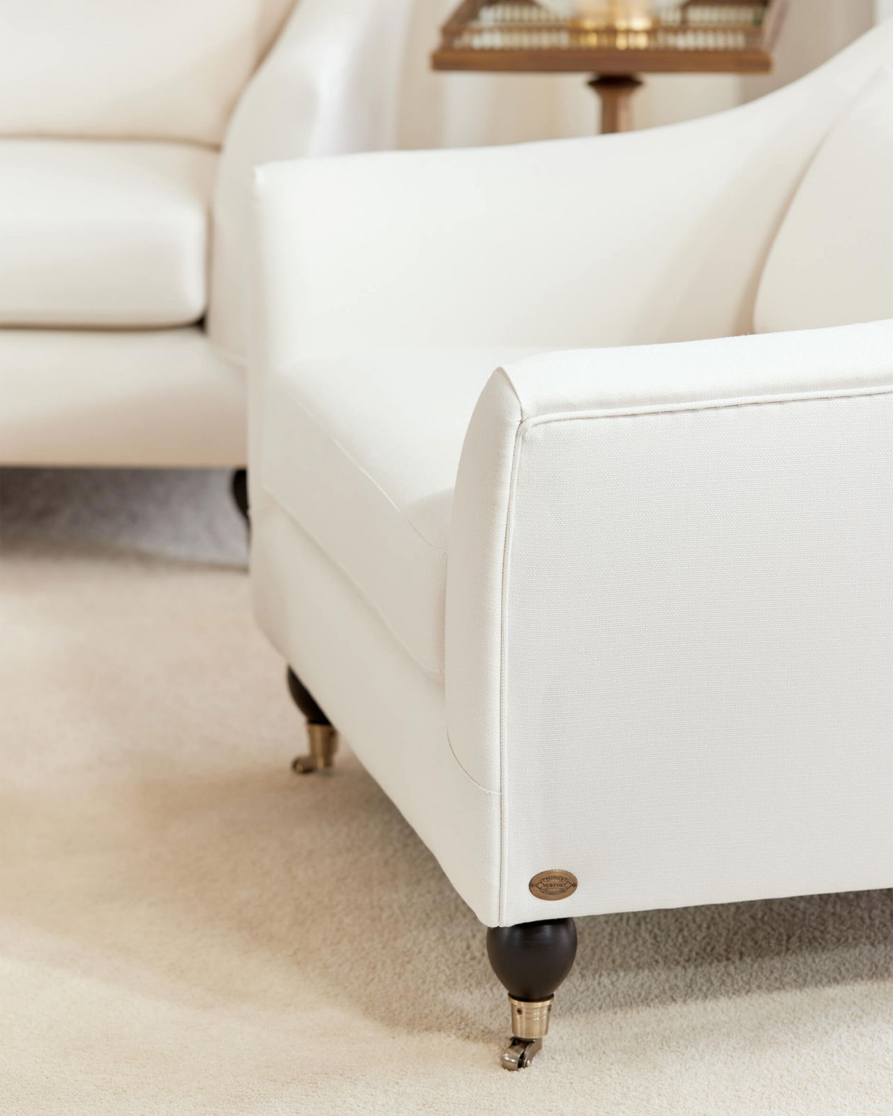 Dorchester fåtölj off-white