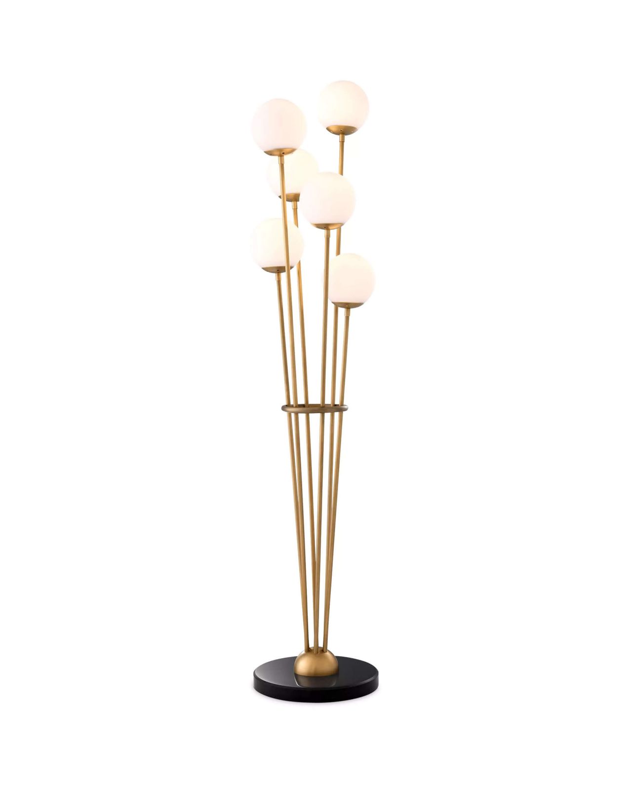Tortora floor lamp antique brass OUTLET