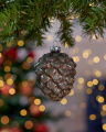 Maribel Pinecone Ornament Brown