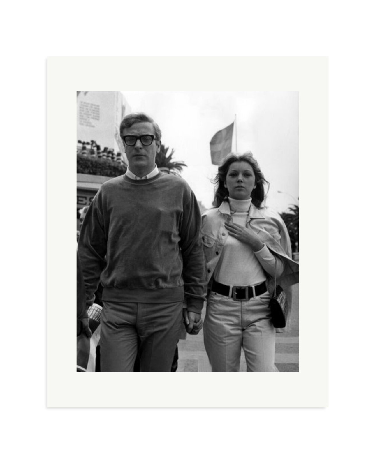 Michael Caine and Betsy Motte Print Only / XL