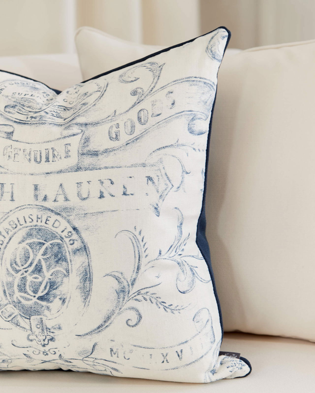 Gunnison Hopsack kuddfodral porcelain