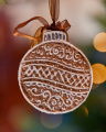 Clovelly Gingerbread Bauble Ornament