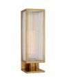 York 16" Single Box Sconce Soft Brass