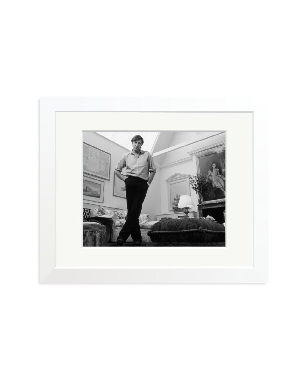 Bryan Ferry at Home White / Small
