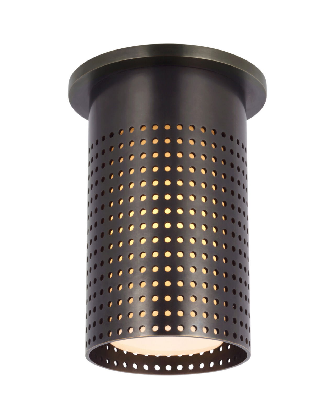Precision Short Monopoint Flush Mount Bronze