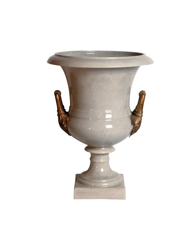 Hermes vase white