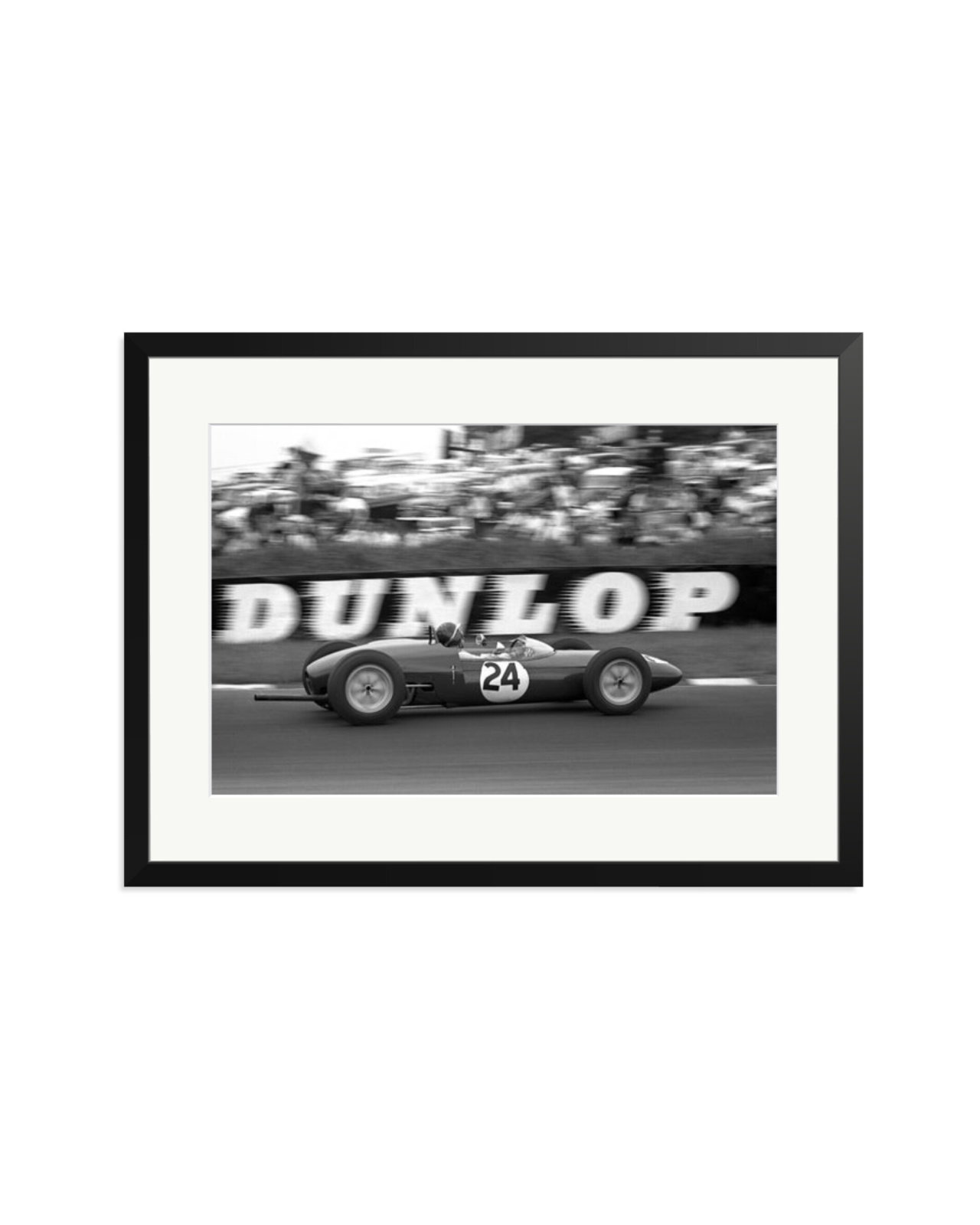 Jim Clark in a Lotus 21 Black / XL