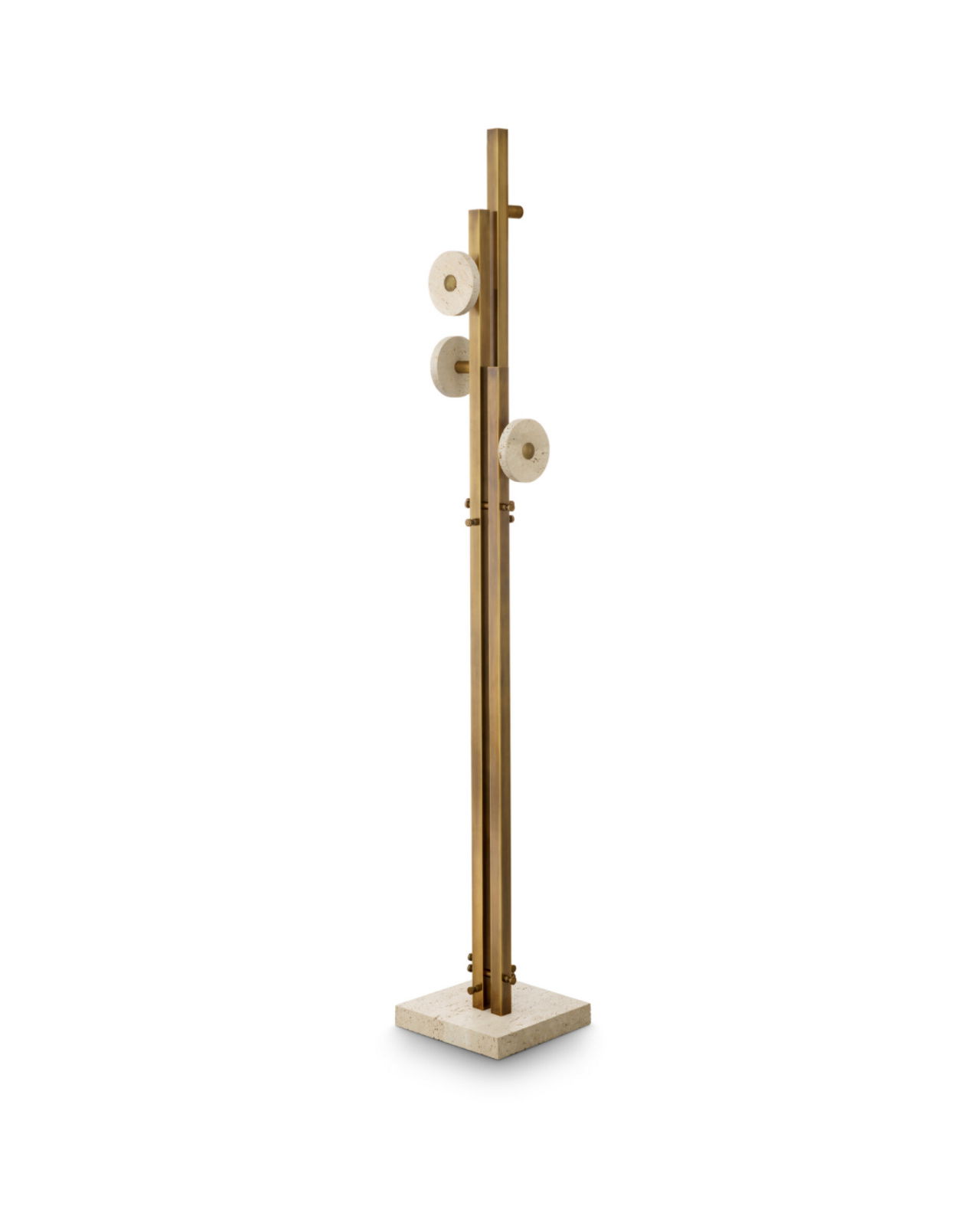 Amadora Coatrack Vintage Brass