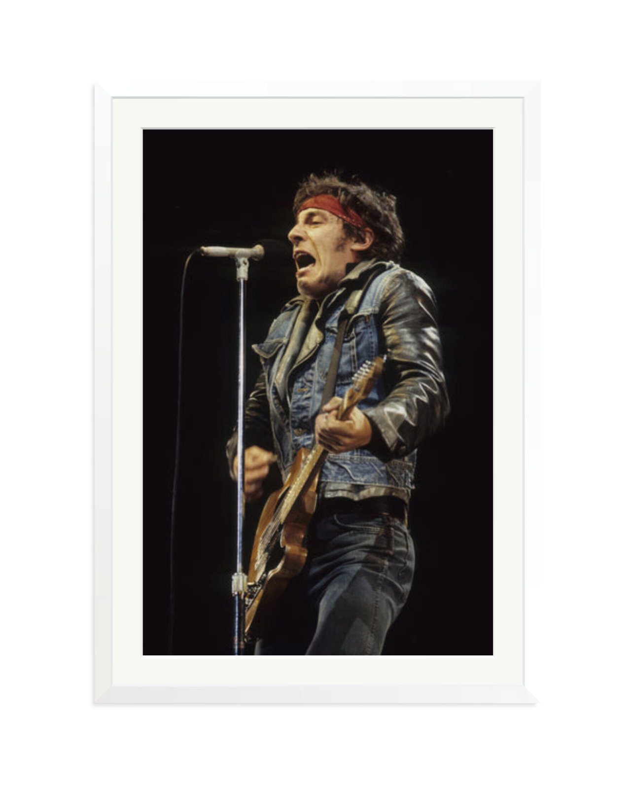 Springsteen live at The Oakland White / XXL