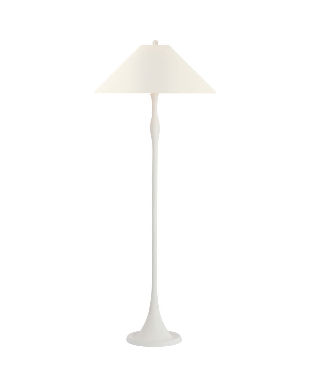 Romero Floor Lamp White/Linen