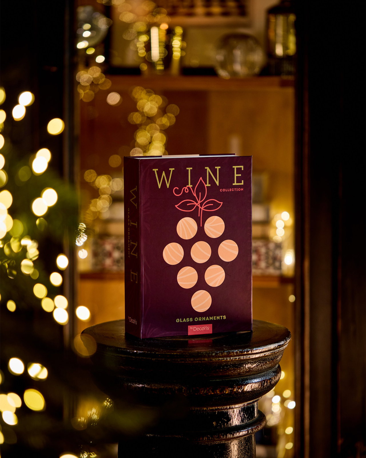 Reserve wine set Ornament Set of 3