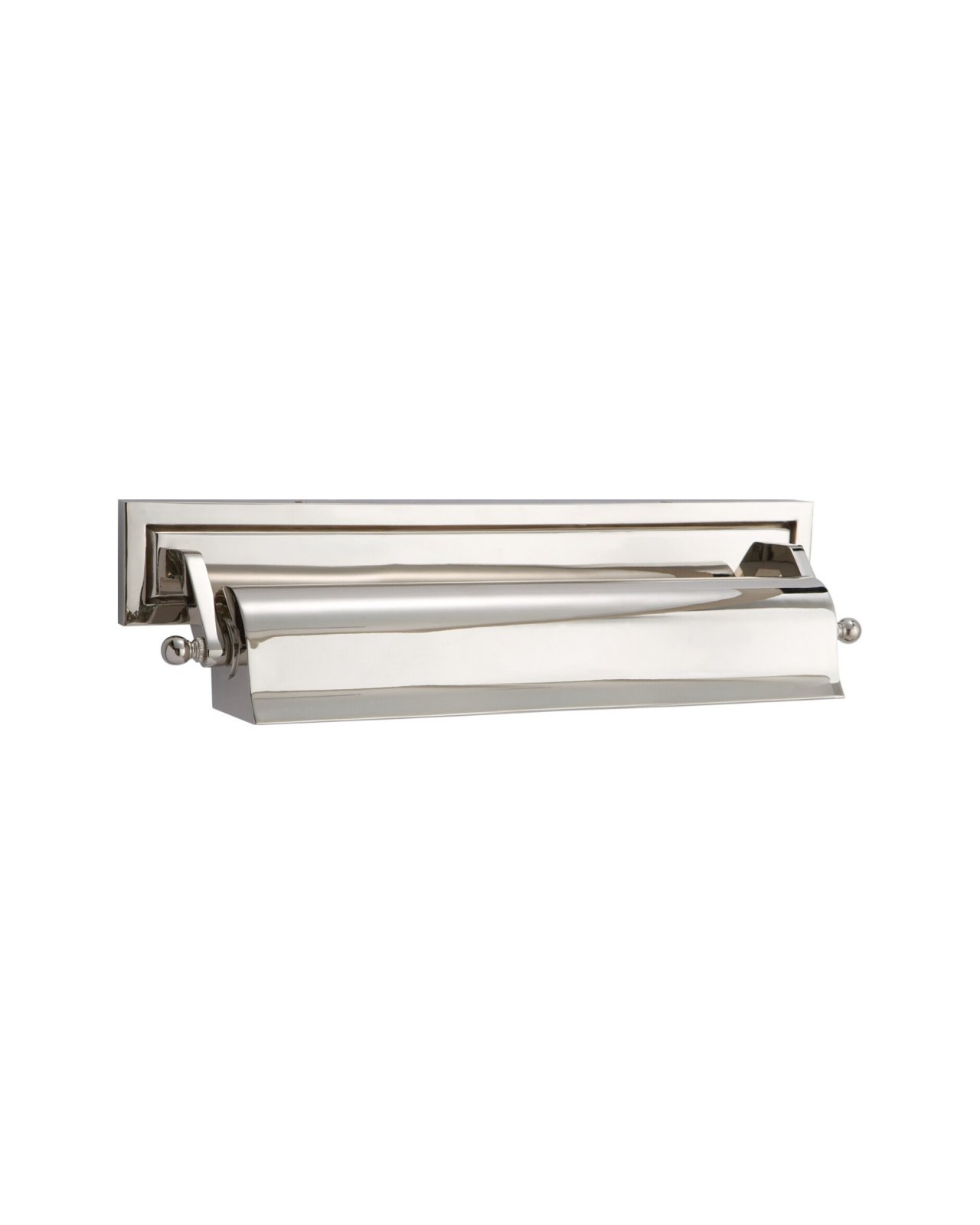 Library 16" Picture Light Polished Nickel