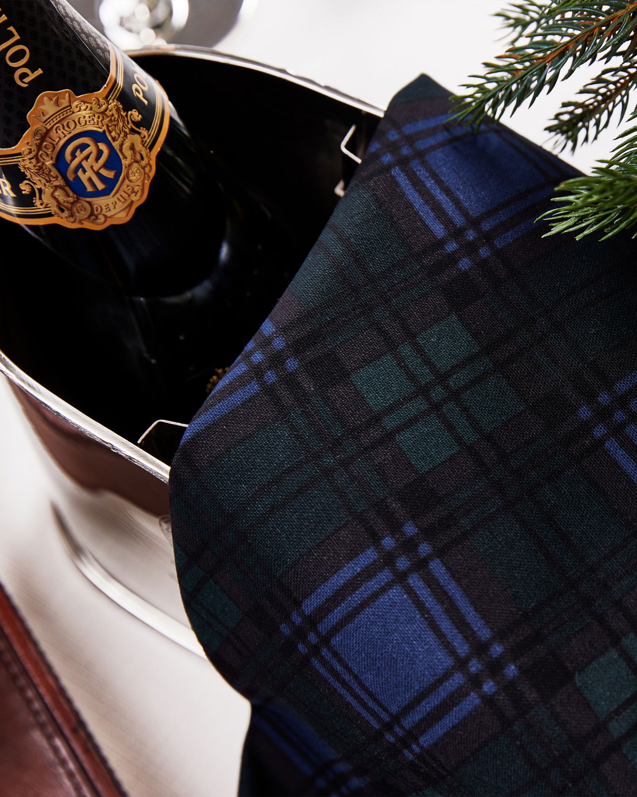 Gstaad kökshanddukar rutig