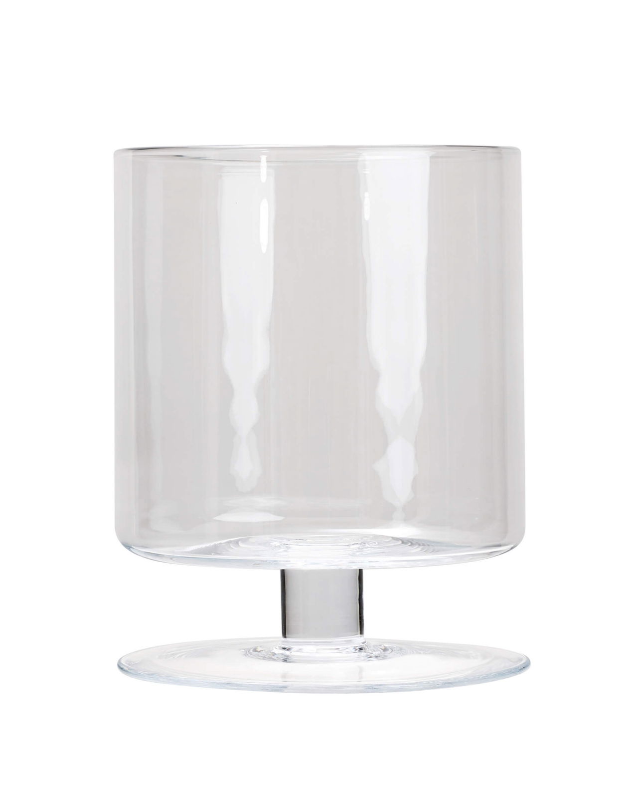 Jacquline maljakko kirkas lasi