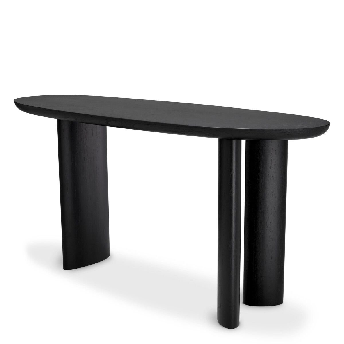Lindner console table black veneer