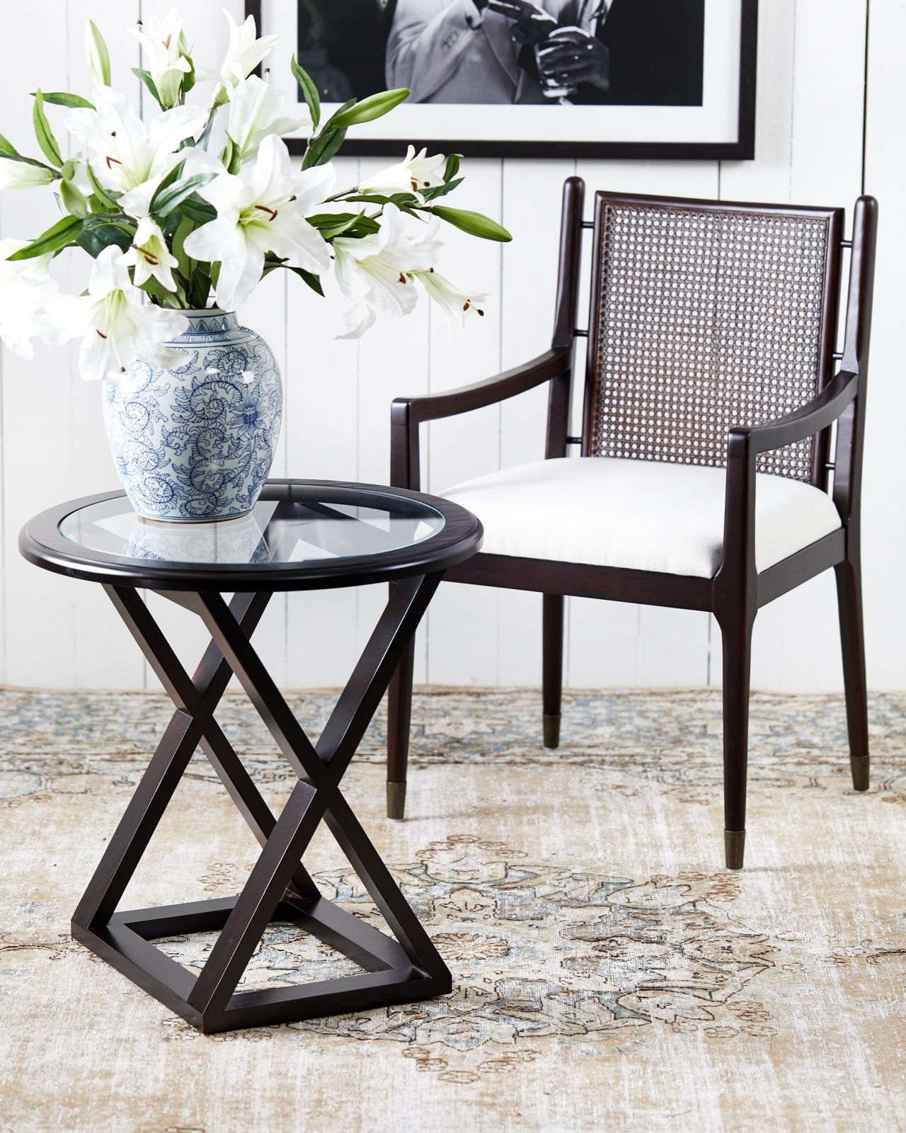 Antigua-sivupöytä Heritage English