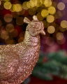 Evelyne Pheasant Christmas Decoration Gold