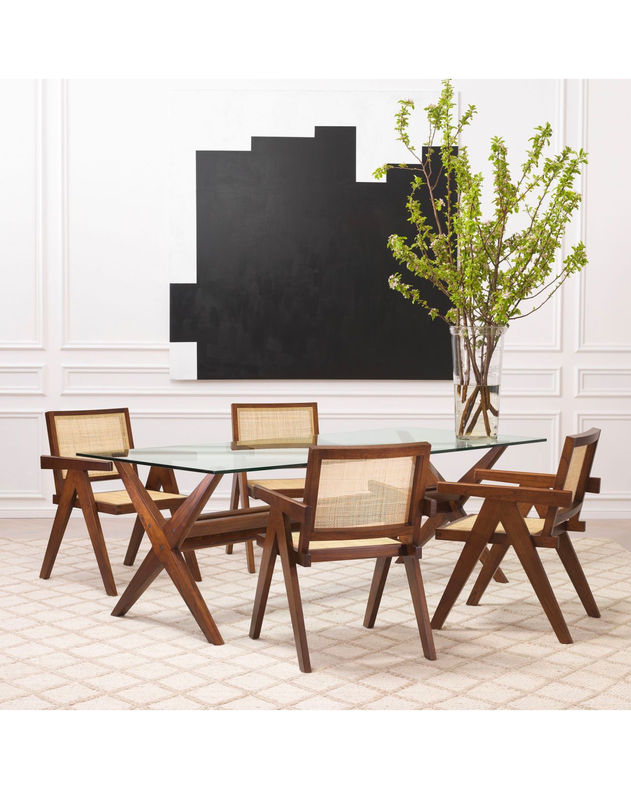 Maynor dining table brown