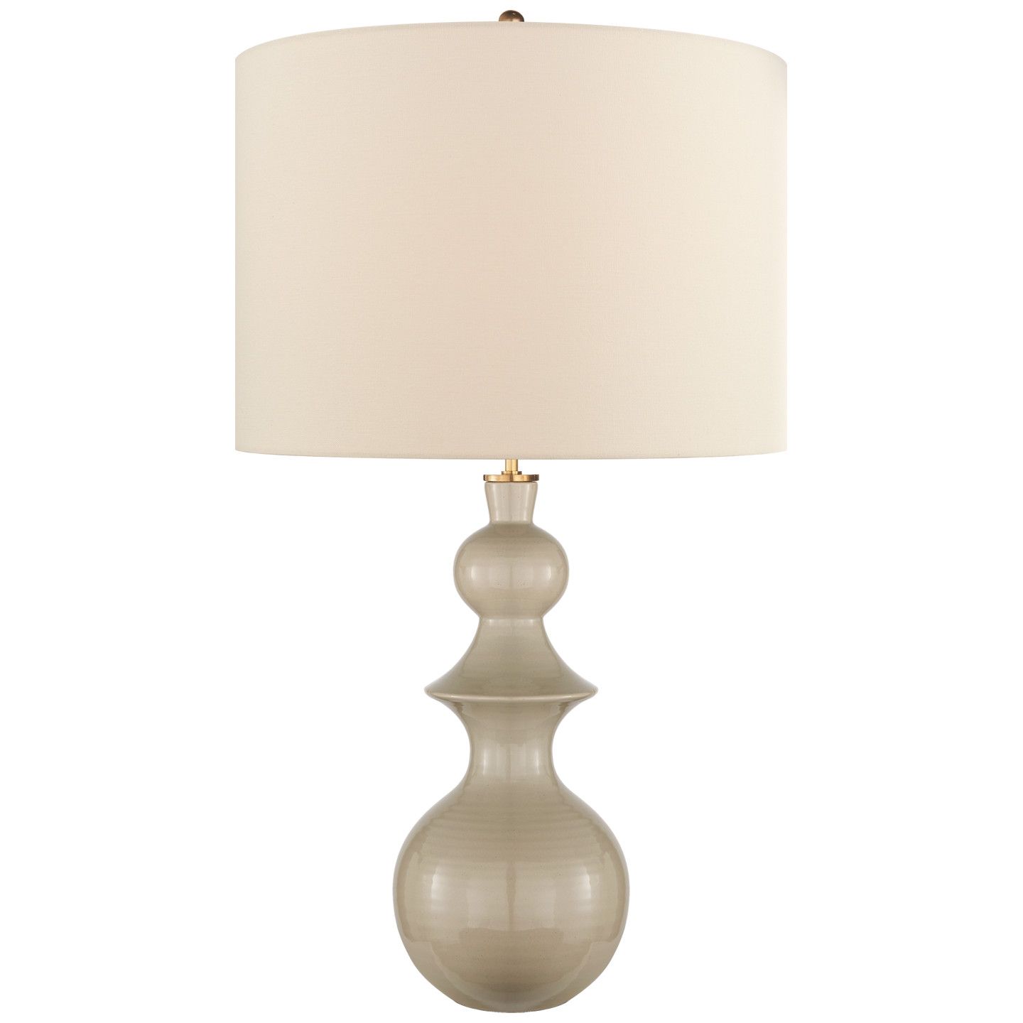 Saxon Large Table Lamp Dove Grey