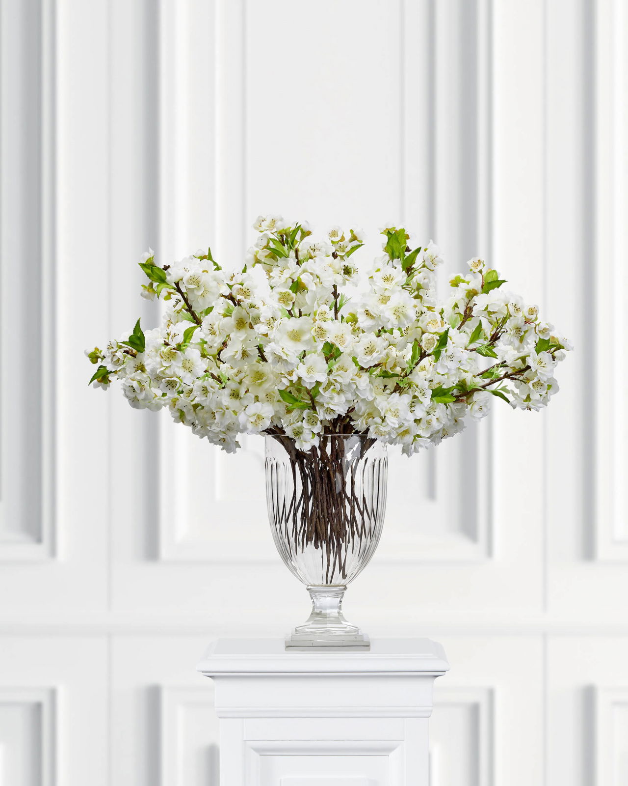 Cherry Blossom Branch White