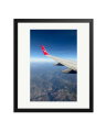Flying into Melbourne Black / Large