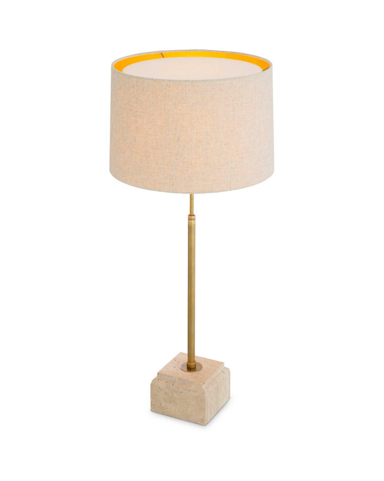 Rialta bordslampa mässing