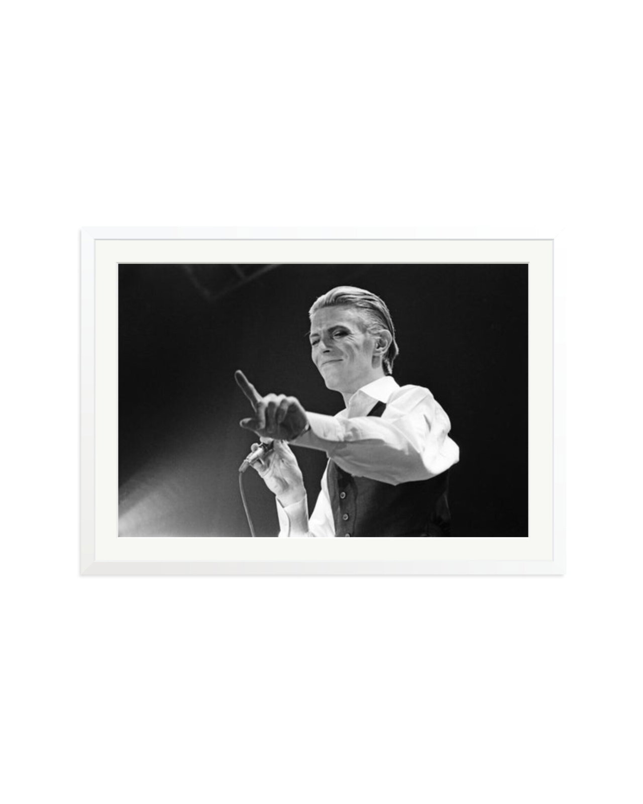 David Bowie Isolar Tour White / XXL