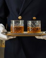 JFK tumblerglas kristall 6-pack