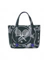 The Wimbledon Heirloom Collection Tote Bag Green/Purple