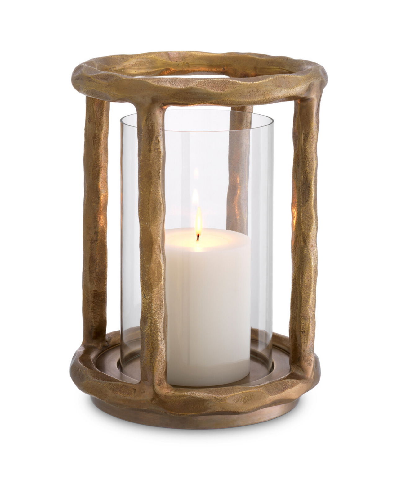 Thorne kynttilälyhty antiikki messinki