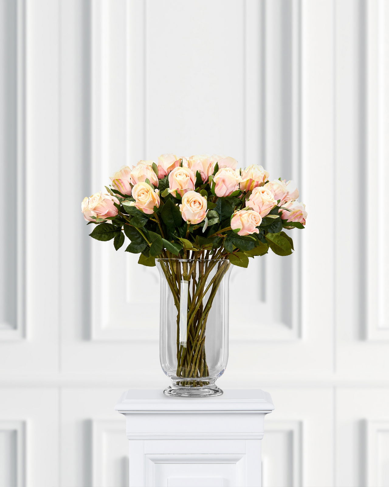 Rose snittblomst lyserosa