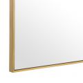 Redondo mirror brushed brass