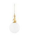 Victoria taklampe vintage gold