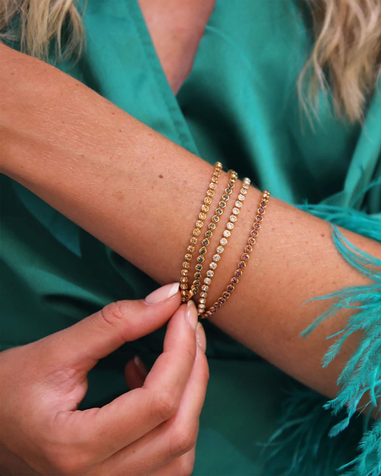 Siri bracelet crystal