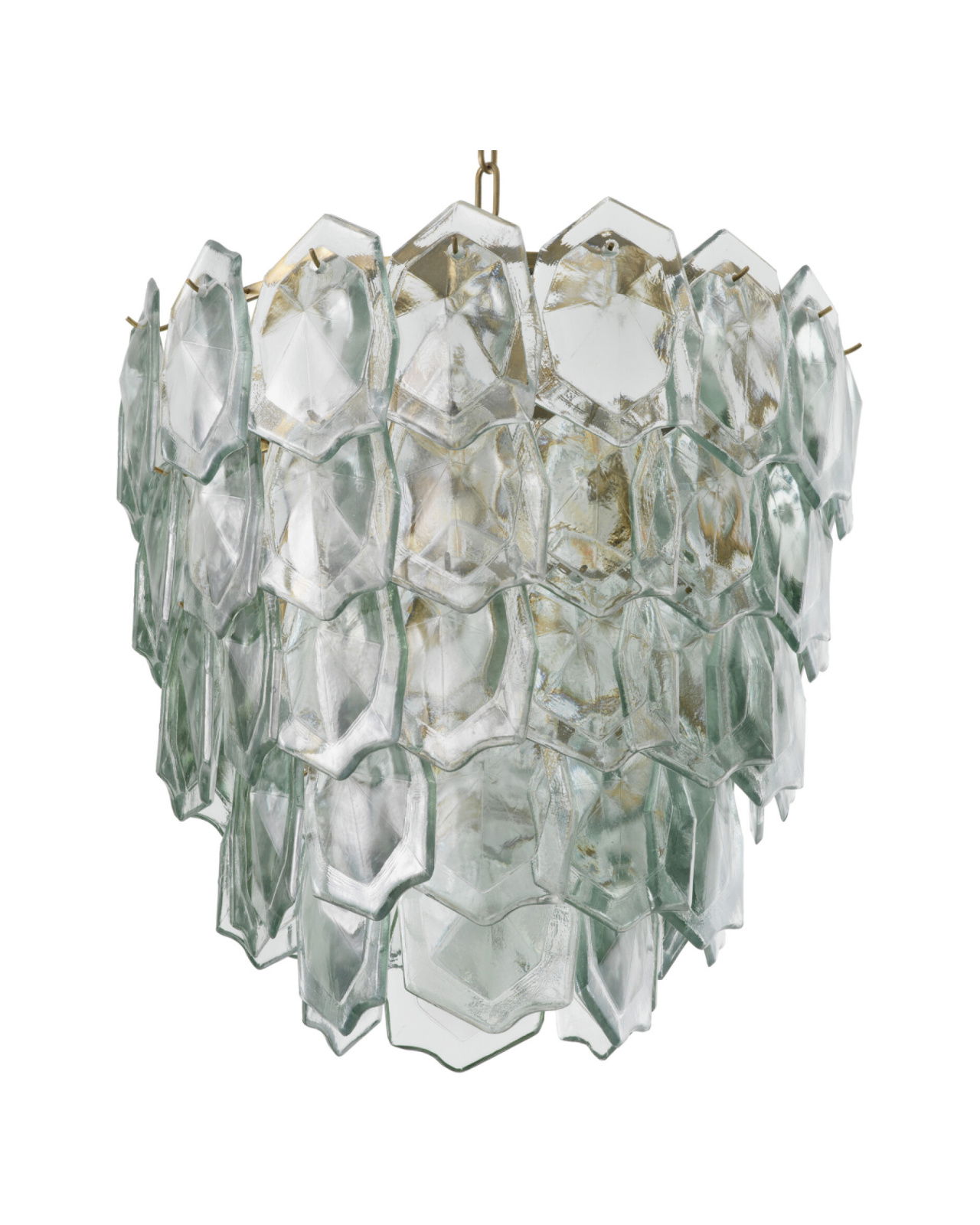 Elias Chandelier Vintage Brass