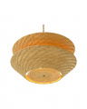 Tavira chandelier in natural rattan