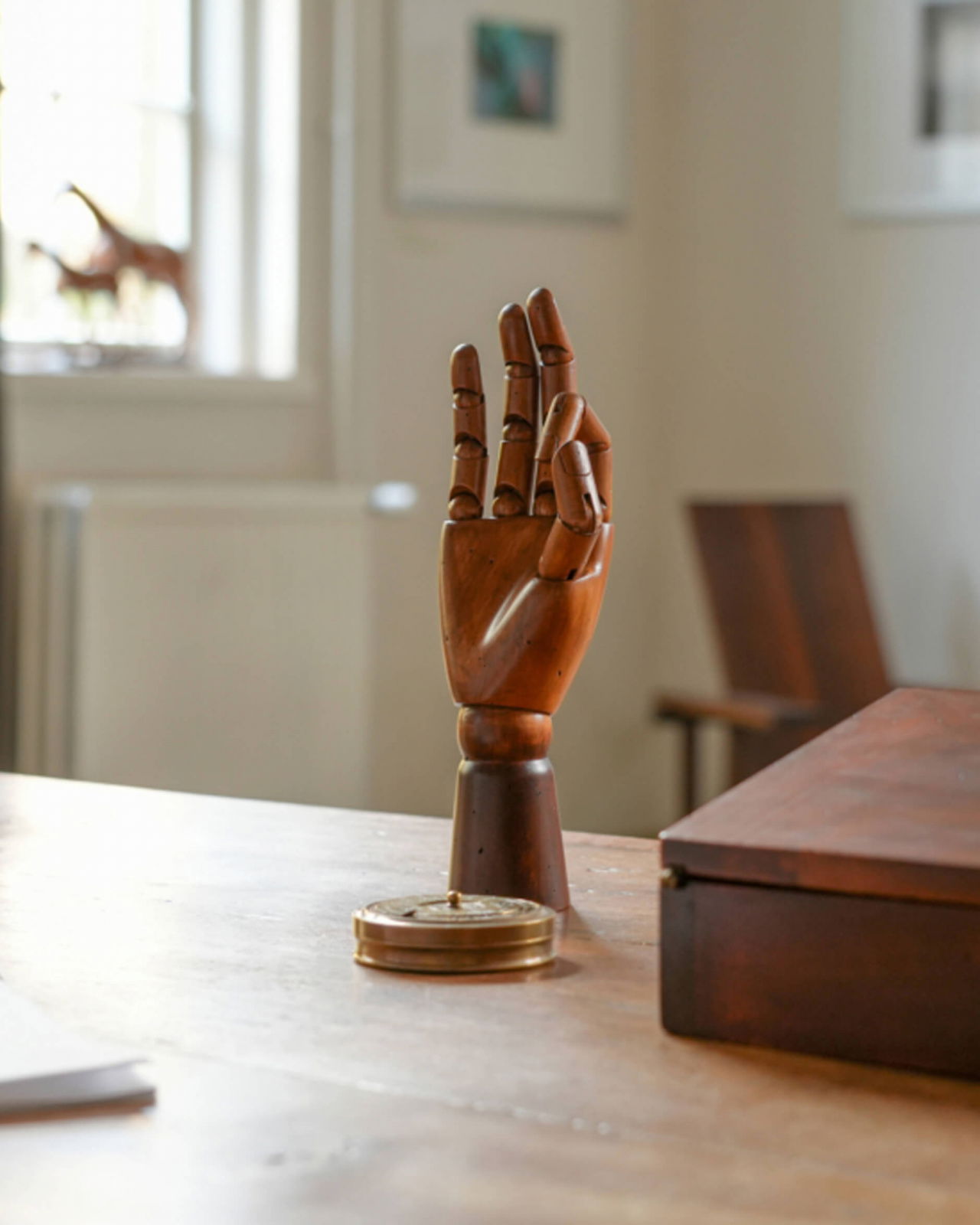 Artist hand decoratie